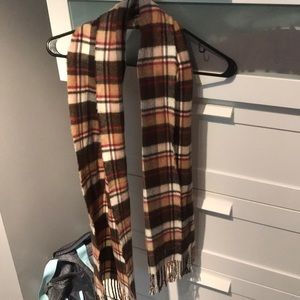 Plaid Multi Color Scarf